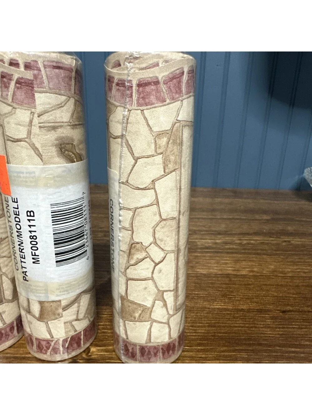 Vintage Cornerstone Wallpaper Borders Lot Of 3 Stone bathroom Design NEW 15 Yds